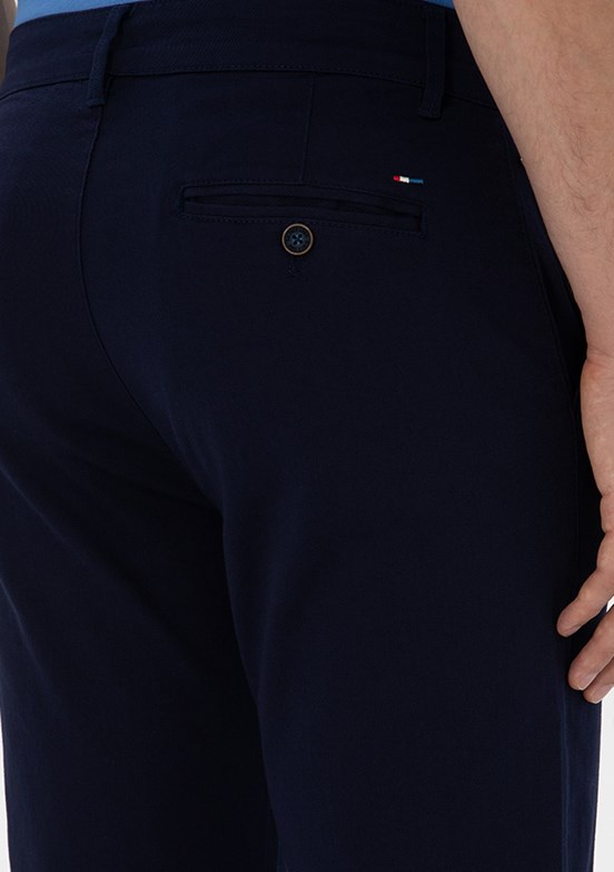 US POLO ASSN Lacivert Erkek Chino Pantolon