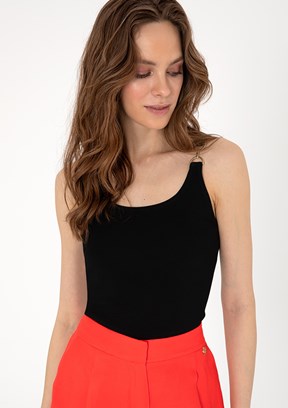 PIERRE CARDIN Siyah Kadın Slim Kazak