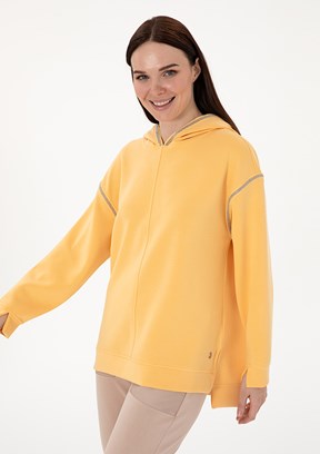 PIERRE CARDIN Sarı Kadın Cropped Sweat Shirt