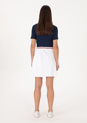 US POLO ASSN Beyaz Kadın Culotte Etek