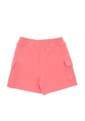 US POLO ASSN Pembe Kız Çocuk Bermuda Şort