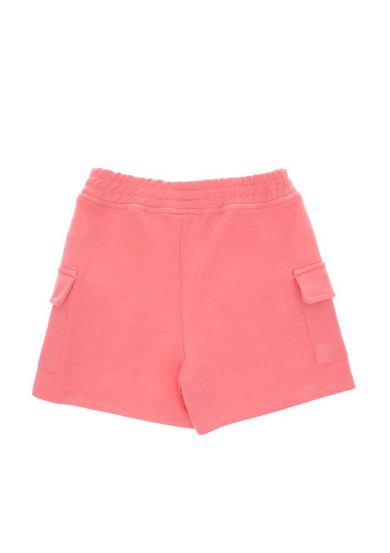 US POLO ASSN Pembe Kız Çocuk Bermuda Şort