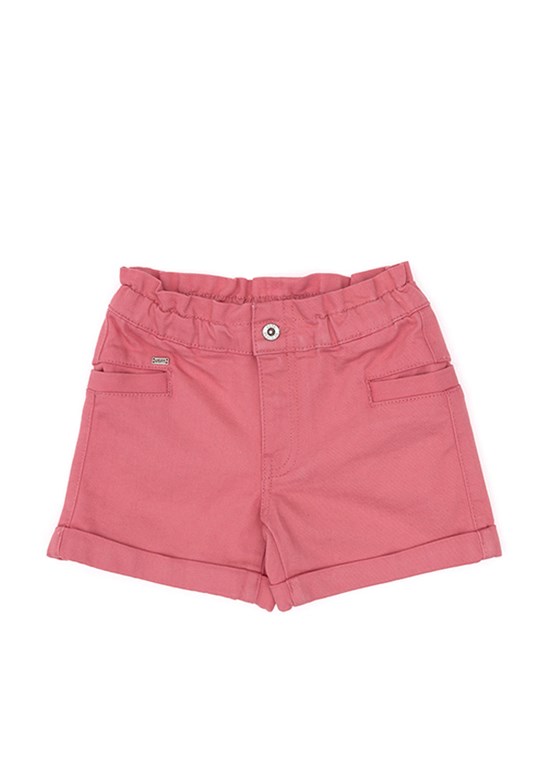 US POLO ASSN Pembe Kız Çocuk Bermuda Şort