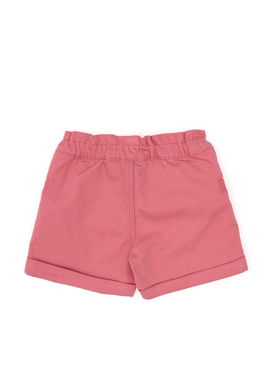 US POLO ASSN Pembe Kız Çocuk Bermuda Şort