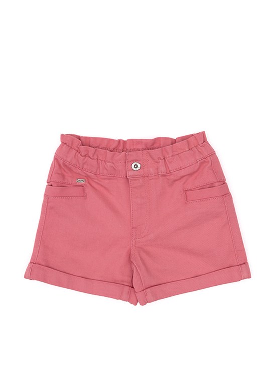 US POLO ASSN Pembe Kız Çocuk Bermuda Şort