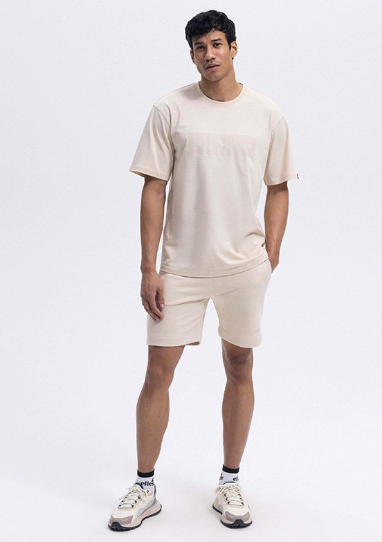 ELLESSE Ekru Erkek Baskılı Şort