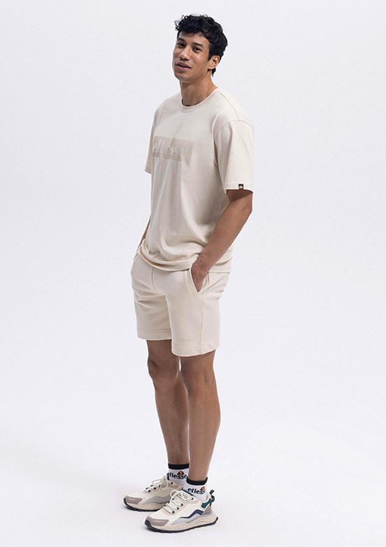 ELLESSE Ekru Erkek Baskılı Şort