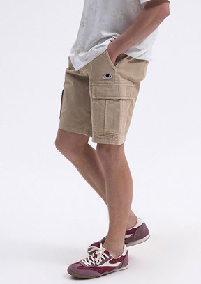 ELLESSE Bej Erkek Kargo Şort