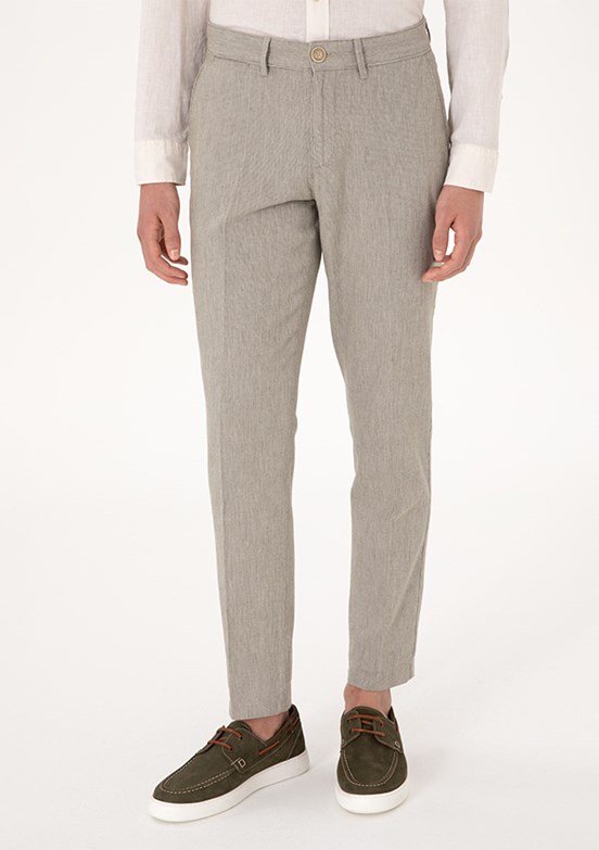 US POLO ASSN Yeşil Erkek Chino Pantolon