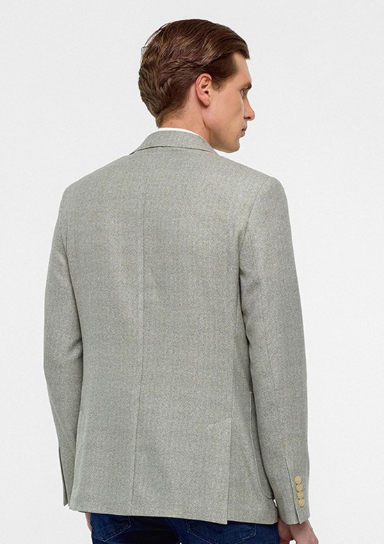SÜVARİ Yeşil Erkek Slim Ceket
