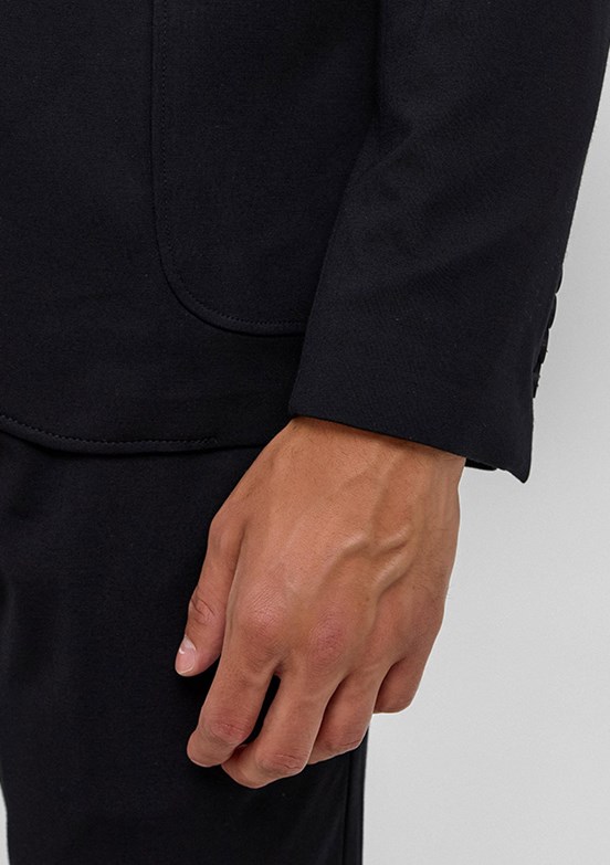 SÜVARİ Siyah Erkek Slim Takım Elbise