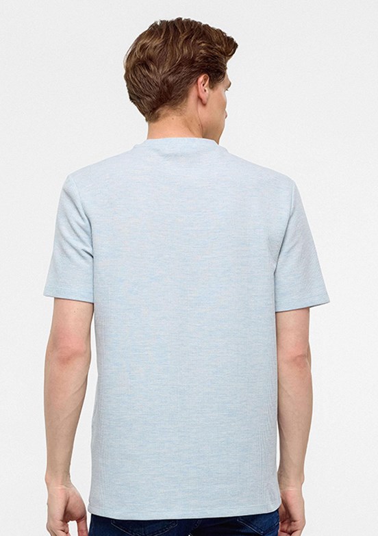 SÜVARİ Mavi Erkek O Yaka T-Shirt