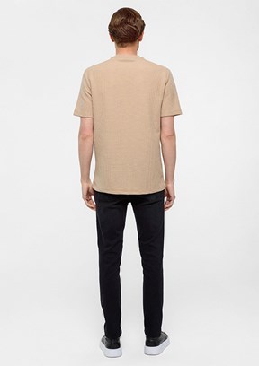 SÜVARİ Turuncu Erkek O Yaka T-Shirt
