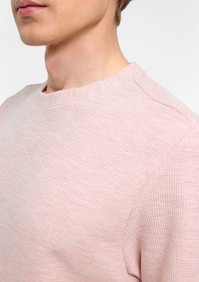 SÜVARİ Pembe Erkek O Yaka T-Shirt
