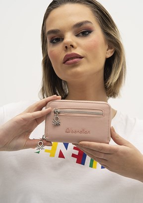 BENETTON Pembe Kadın Cüzdan