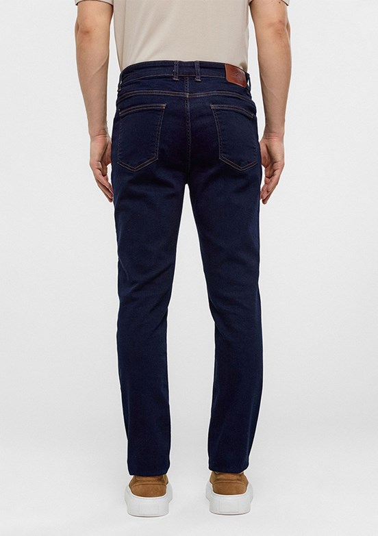 BACKANDBOND - B34T35004 Erkek Mavi Normal Bel Jean Pantolon