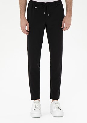 PİERRE CARDİN Siyah Erkek Basic Pantolon