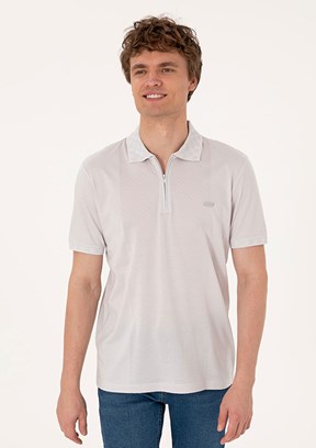 US POLO ASSN Gri Erkek Regular T-Shirt