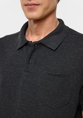 SÜVARİ Antrasit Erkek Polo Yaka T-Shirt
