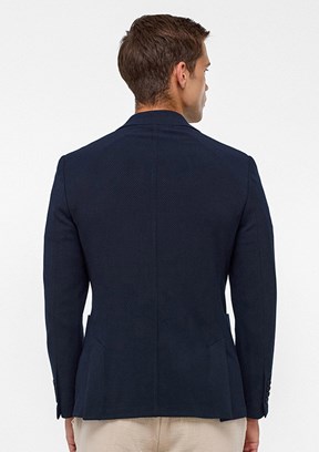 SÜVARİ Lacivert Erkek Slim Ceket