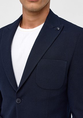 SÜVARİ Lacivert Erkek Slim Ceket
