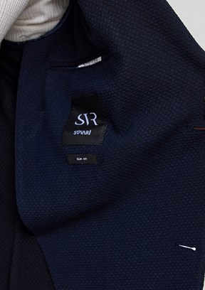 SÜVARİ Lacivert Erkek Slim Ceket