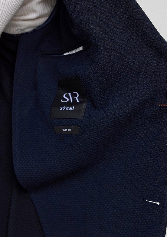 SÜVARİ Lacivert Erkek Slim Ceket