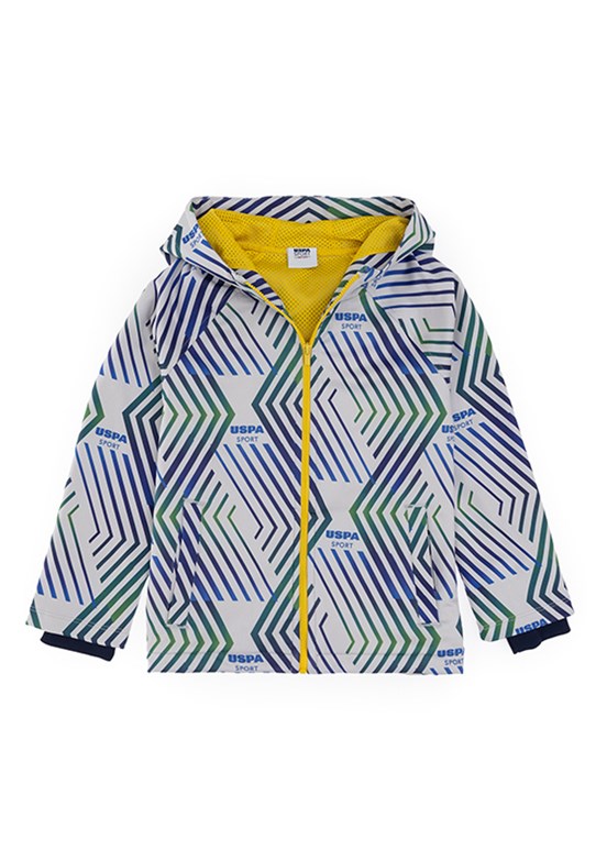 US POLO ASSN Gri Erkek Çocuk Cropped Sweatshirt