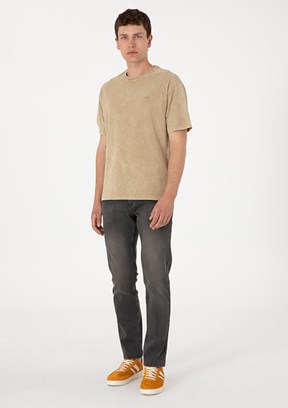 US POLO ASSN Yeşil Erkek Straight Jean Pantolon