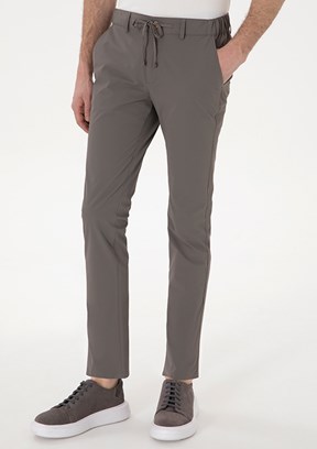 PİERRE CARDİN Bej Erkek Slim Pantolon