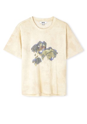 İPEKYOL Açık Natürel Kadın Nakışlı T-shirt
