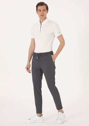 PİERRE CARDİN Antrasit Erkek Regular Pantolon