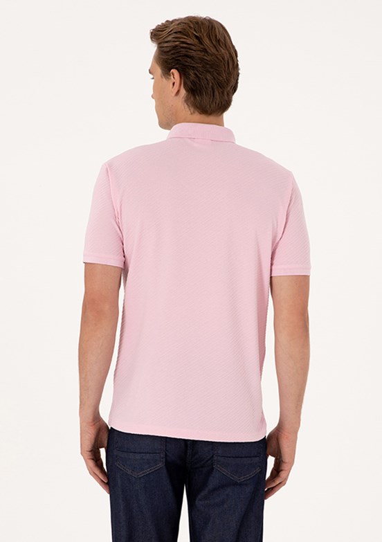 US POLO ASSN Pembe Erkek Regular T-Shirt