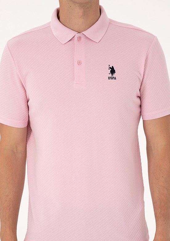 US POLO ASSN Pembe Erkek Regular T-Shirt