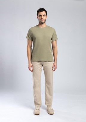 LEE COOPER Ricky ND 1 Bej Erkek Dokuma Pantolon