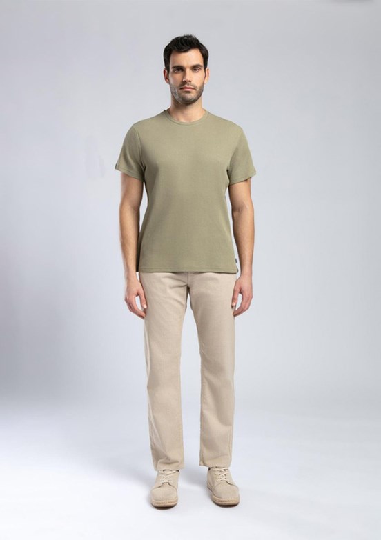 LEE COOPER Ricky ND 1 Bej Erkek Dokuma Pantolon
