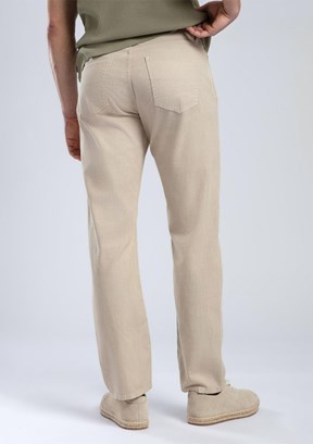LEE COOPER Ricky ND 1 Bej Erkek Dokuma Pantolon