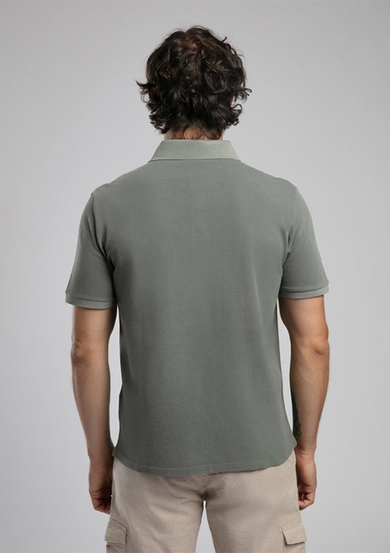 LEE COOPER Mules Haki Erkek Polo Yaka T-shirt