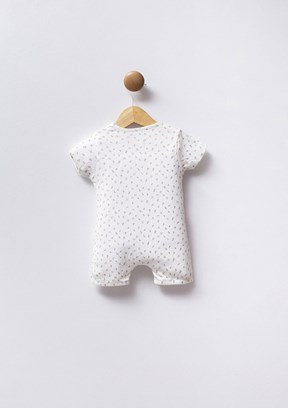 US POLO ASSN Beyaz Kız Bebek Tulum Elbise