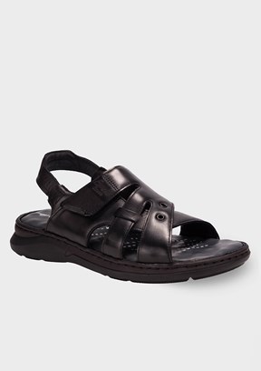 FORELLİ BERKAY-G Siyah Erkek Sandalet
