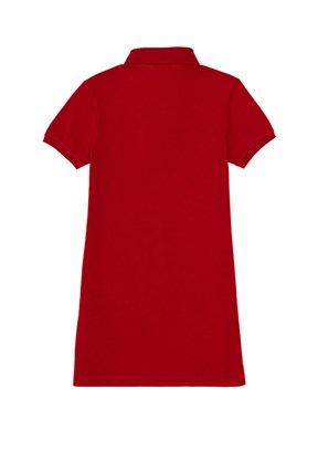 US POLO ASSN Kırmızı Kız Çocuk Örme Elbise