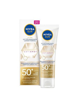 NİVEA Sun Leke Karşıtı Spf 50 Güneş Kremi 40 ml