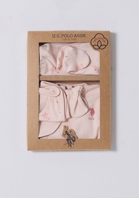 US POLO ASSN Pembe Kız Bebek Hastane Çıkışı