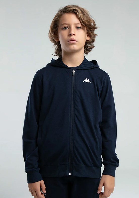 KAPPA Lacivert Erkek Çocuk Fermuarlı Sweat Shirt
