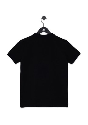 KAPPA Siyah Erkek Çocuk Polo Yaka T-Shirt
