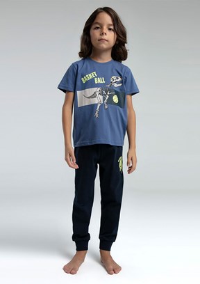ROLY POLY Mavi Erkek Çocuk Pijama Takımı