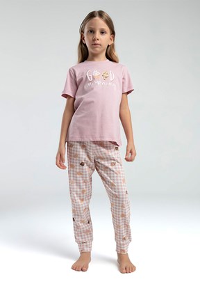 ROLY POLY Pembe Kız Çocuk Pijama Takımı