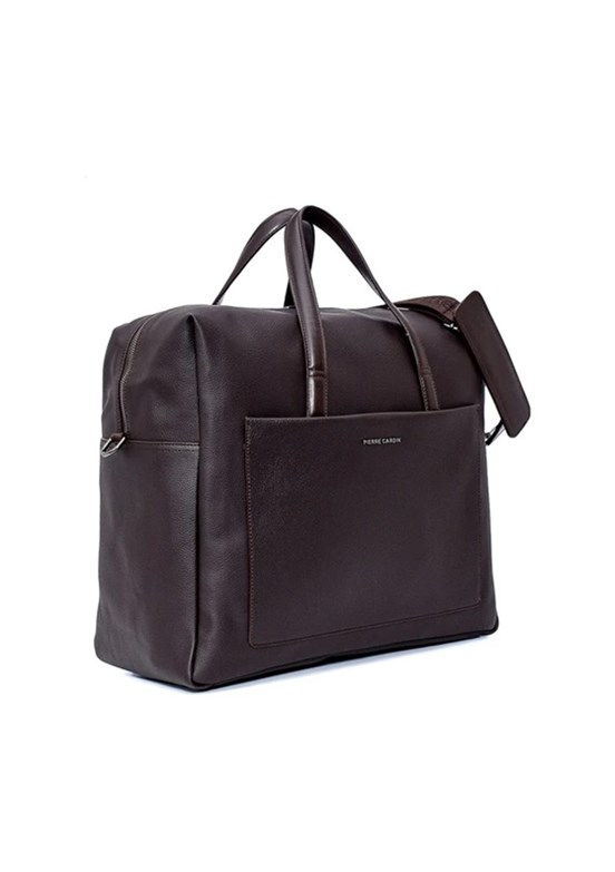 PİERRE CARDİN Kahverengi Erkek Seyahat Çantası