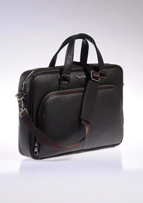 PIERRE Kahverengi Unisex Laptop Çantası