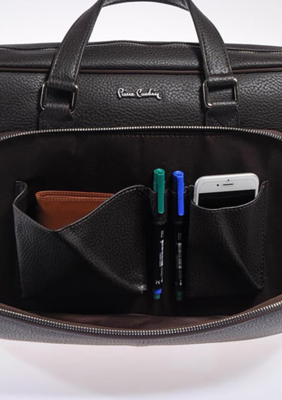 PIERRE Kahverengi Unisex Laptop Çantası